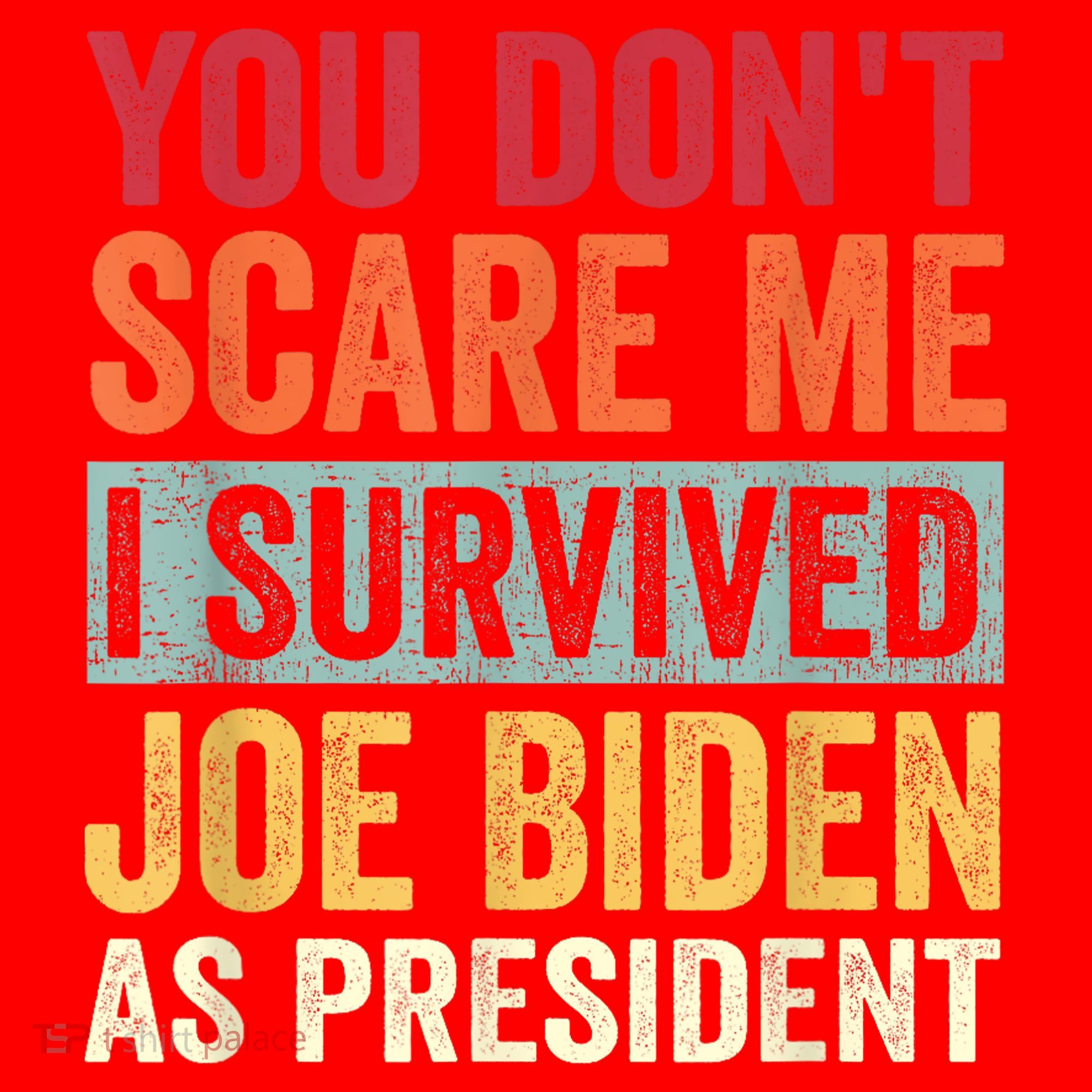 You Dont Scare Me I Survived Joe Biden As President Santa Hat