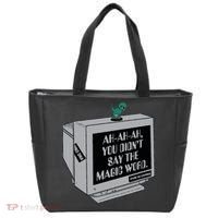 You Didn't Say The Magic Word T Rex Tote Bag thumb 0