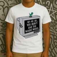 You Didn't Say The Magic Word T Rex T-Shirt thumb 3