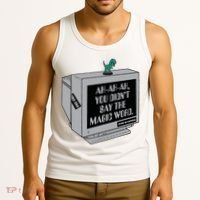 You Didn't Say The Magic Word T Rex Tank Top thumb 3