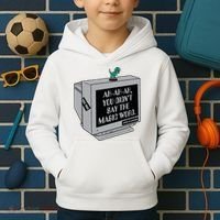 You Didn't Say The Magic Word T Rex Kids Hoodie thumb 2