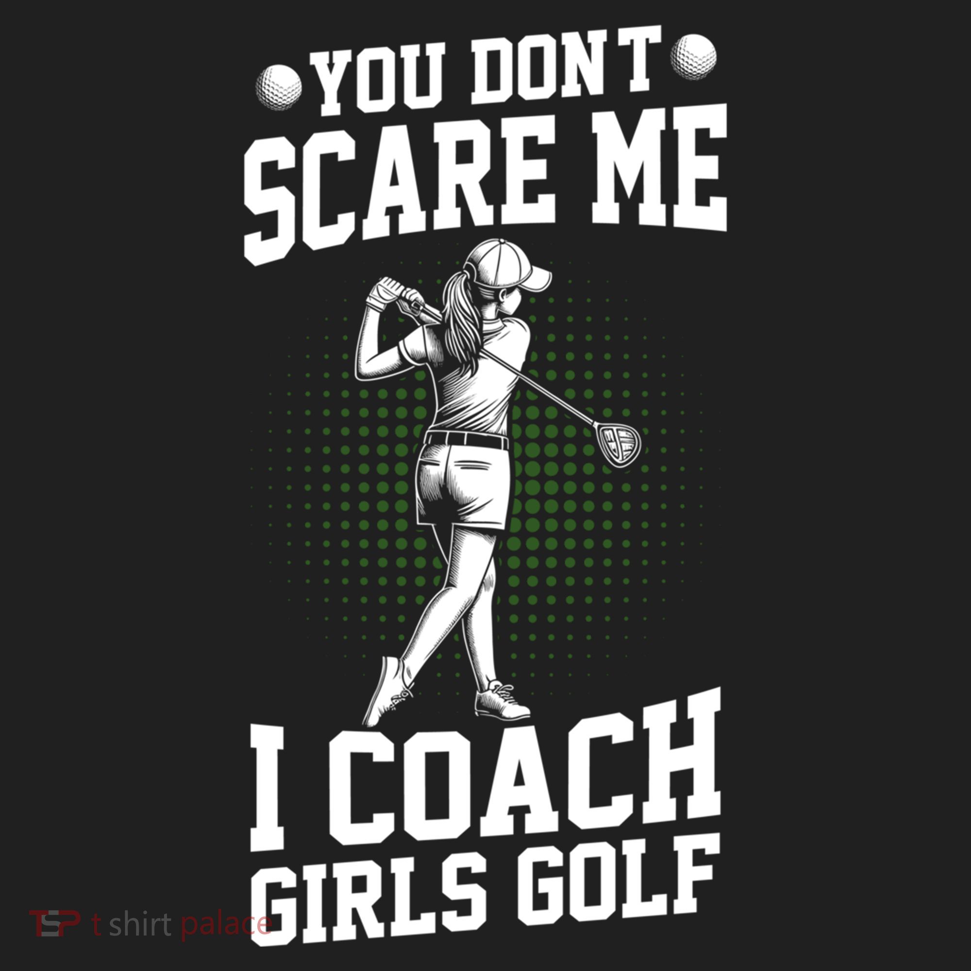 You DonT Scare Me I Coach Golf Coach Coaches Funny Gift Meaningful Gift Beanie