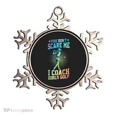 You DonT Scare Me I Coach Golf Coach Coaches Tie Dye Gift Ornament