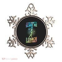 You DonT Scare Me I Coach Golf Coach Coaches Tie Dye Gift Ornament thumb 0