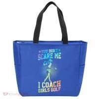 You DonT Scare Me I Coach Golf Coach Coaches Tie Dye Gift Tote Bag thumb 0