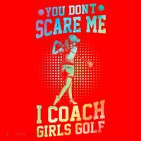 You DonT Scare Me I Coach Golf Coach Coaches Tie Dye Gift Santa Hat thumb 1