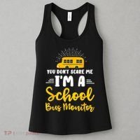 You Dont Scare Me A School Bus Monitor Women's Tank Top thumb 3