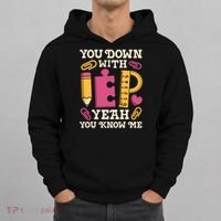 You Down With Iep Sped Teacher Special Education Funny Retro Funny Gift Hoodie thumb 0