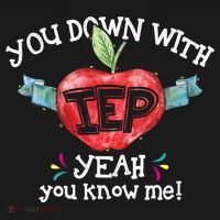 You Down With Iep Yeah You Know Me Special Education Teacher Gift Women's Hoodie thumb 2