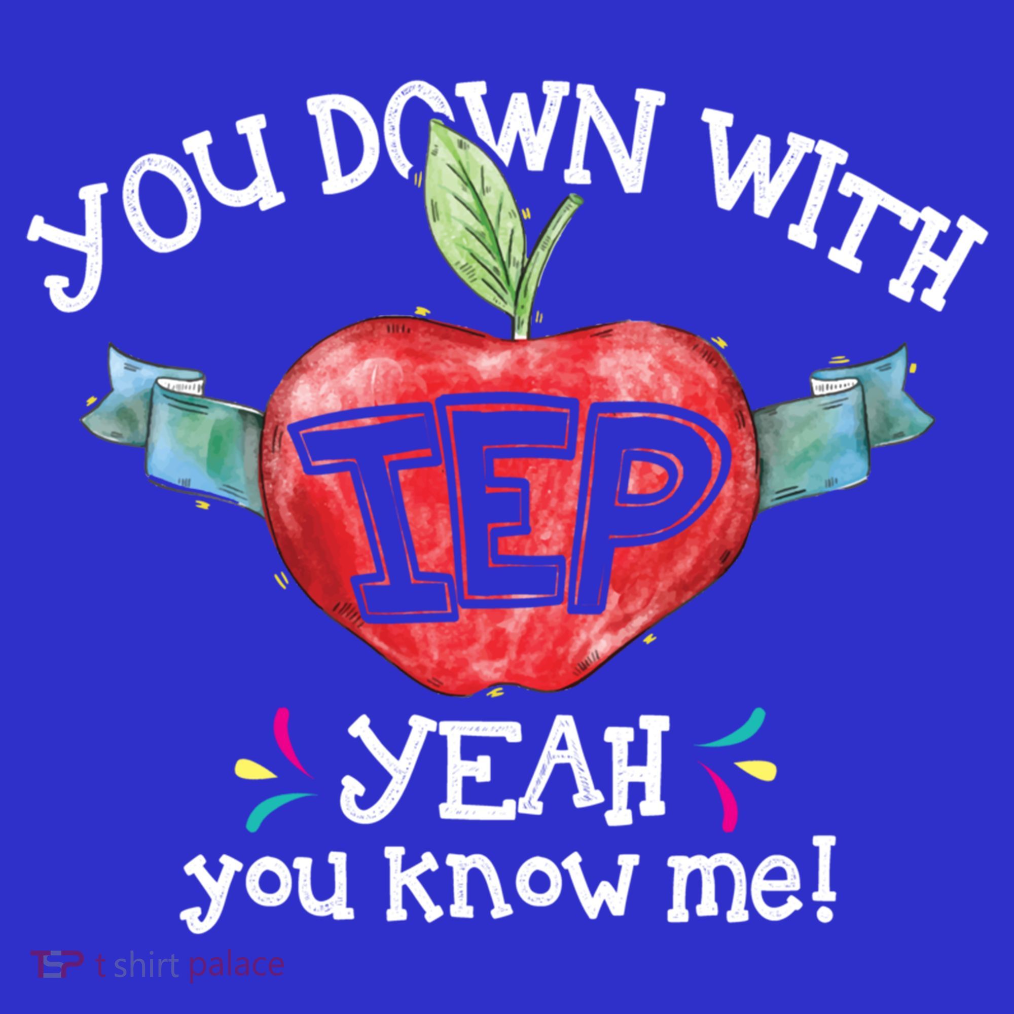 You Down With Iep Yeah You Know Me Special Education Teacher Gift Hoodie