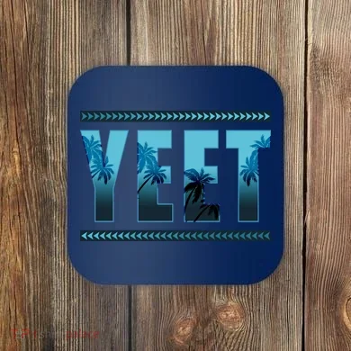 Yeet Design Coaster