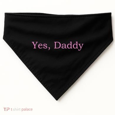 Yes Daddy USA-Made Doggie Bandana