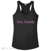 Yes Daddy Ladies PosiCharge Competitor Racerback Tank thumb 0