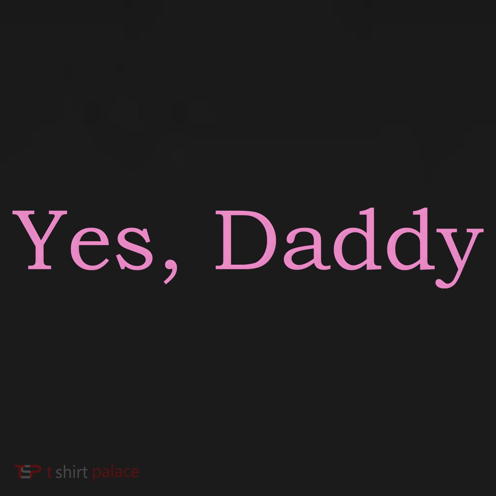 Yes Daddy Ladies PosiCharge Competitor Racerback Tank