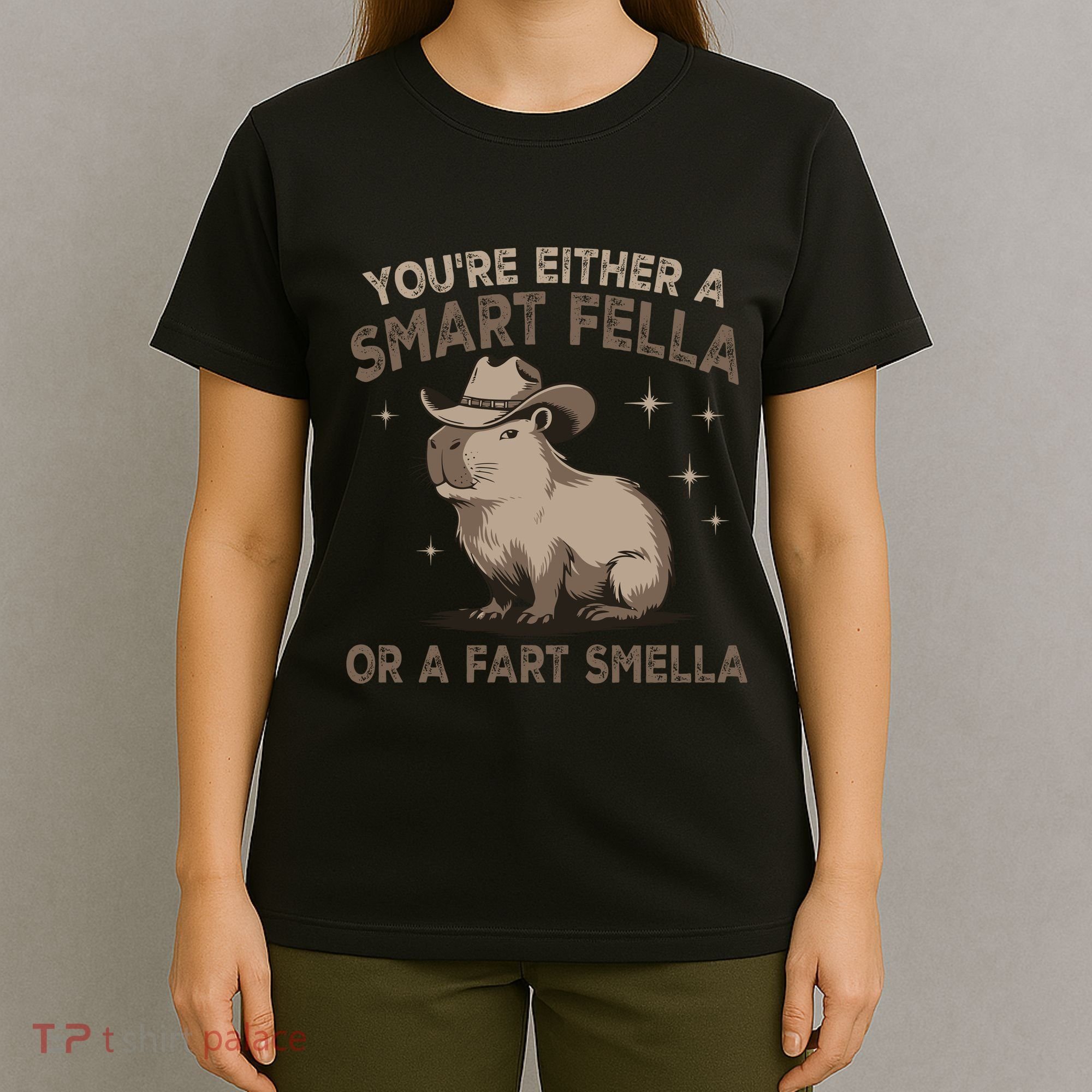 YouRe Either A Smart Fella Or A Fart Smella T-Shirt