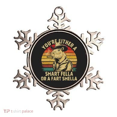 YouRe Either A Smart Fella Or A Fart Smella Ornament
