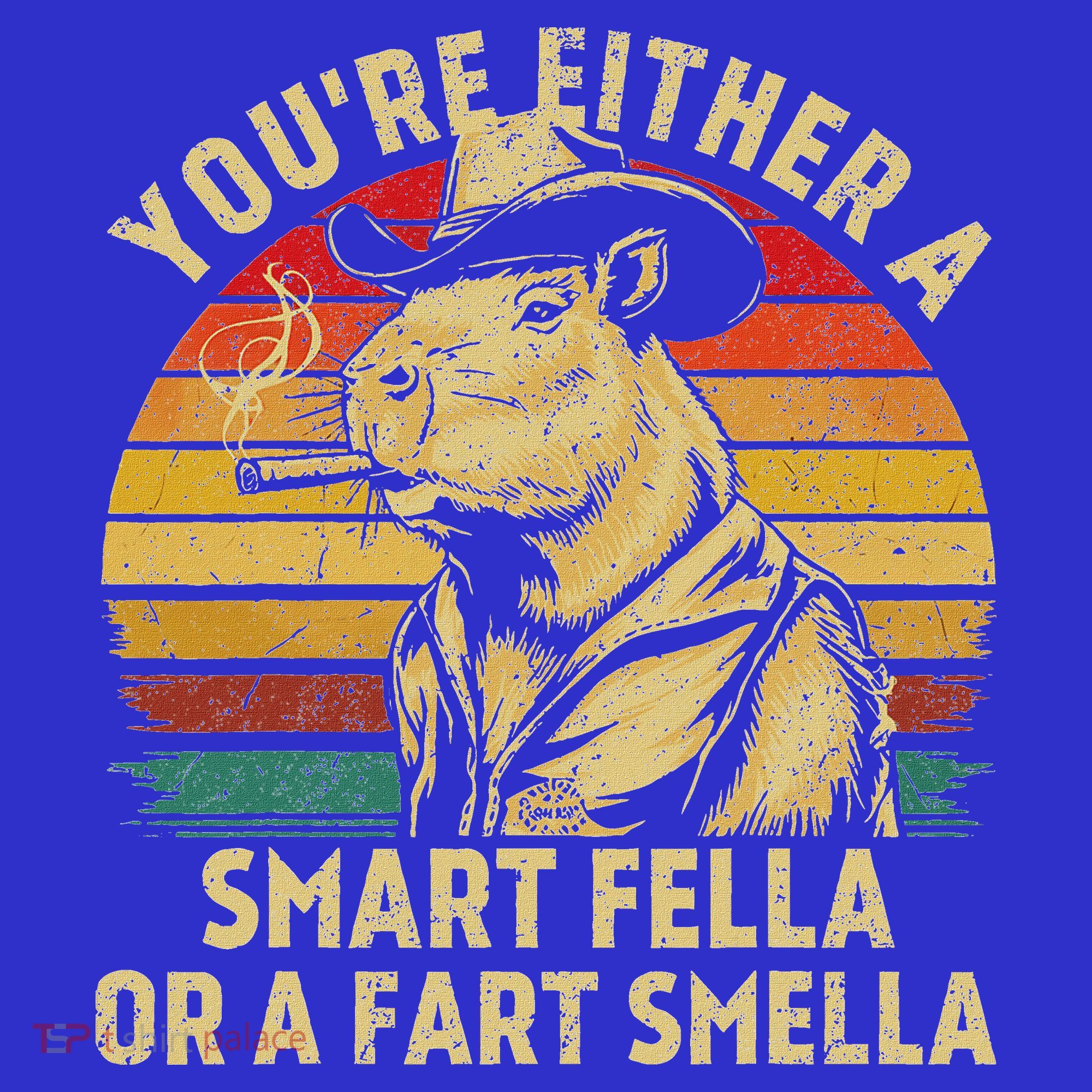 YouRe Either A Smart Fella Or A Fart Smella Sweatshirt