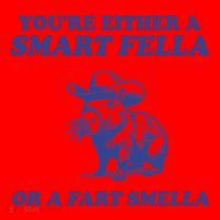 Youre Either A Smart Fella Or A Fart Smella Funny Santa Hat thumb 1