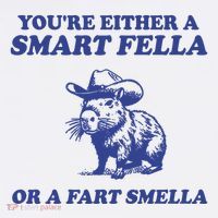 Youre Either A Smart Fella Or A Fart Smella Funny T-Shirt thumb 7
