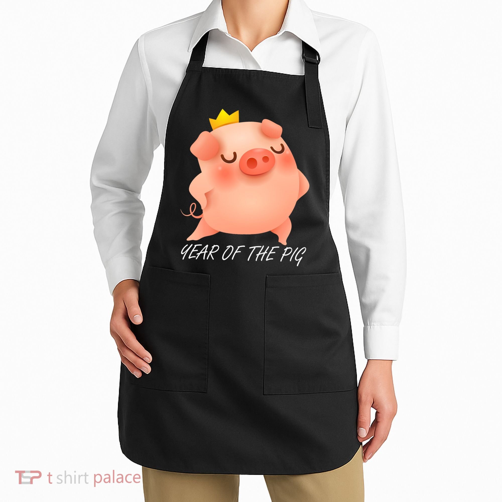 Year Of The Pig Chinese Zodiac Apron