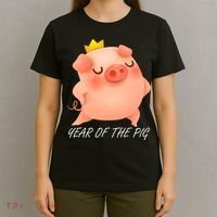Year Of The Pig Chinese Zodiac T-Shirt thumb 4