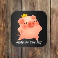 Year Of The Pig Chinese Zodiac Coaster thumb 0