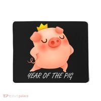 Year Of The Pig Chinese Zodiac Mousepad thumb 0