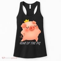 Year Of The Pig Chinese Zodiac Women's Tank Top thumb 0