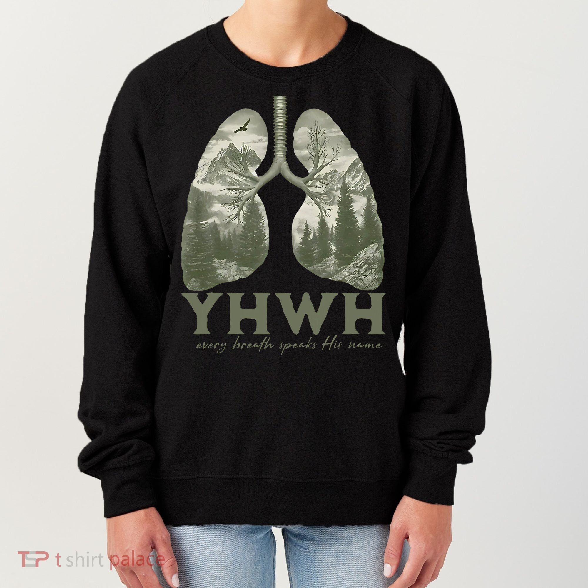 Yhwh Every Breath Speaks His Name Women's Sweatshirt