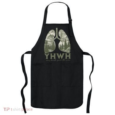 Yhwh Every Breath Speaks His Name Apron