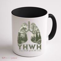Yhwh Every Breath Speaks His Name Coffee Mug thumb 1