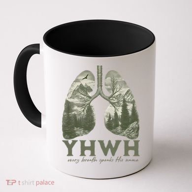 Yhwh Every Breath Speaks His Name Coffee Mug