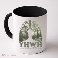Yhwh Every Breath Speaks His Name Coffee Mug thumb 0