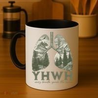 Yhwh Every Breath Speaks His Name Coffee Mug thumb 4