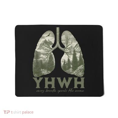 Yhwh Every Breath Speaks His Name Mousepad