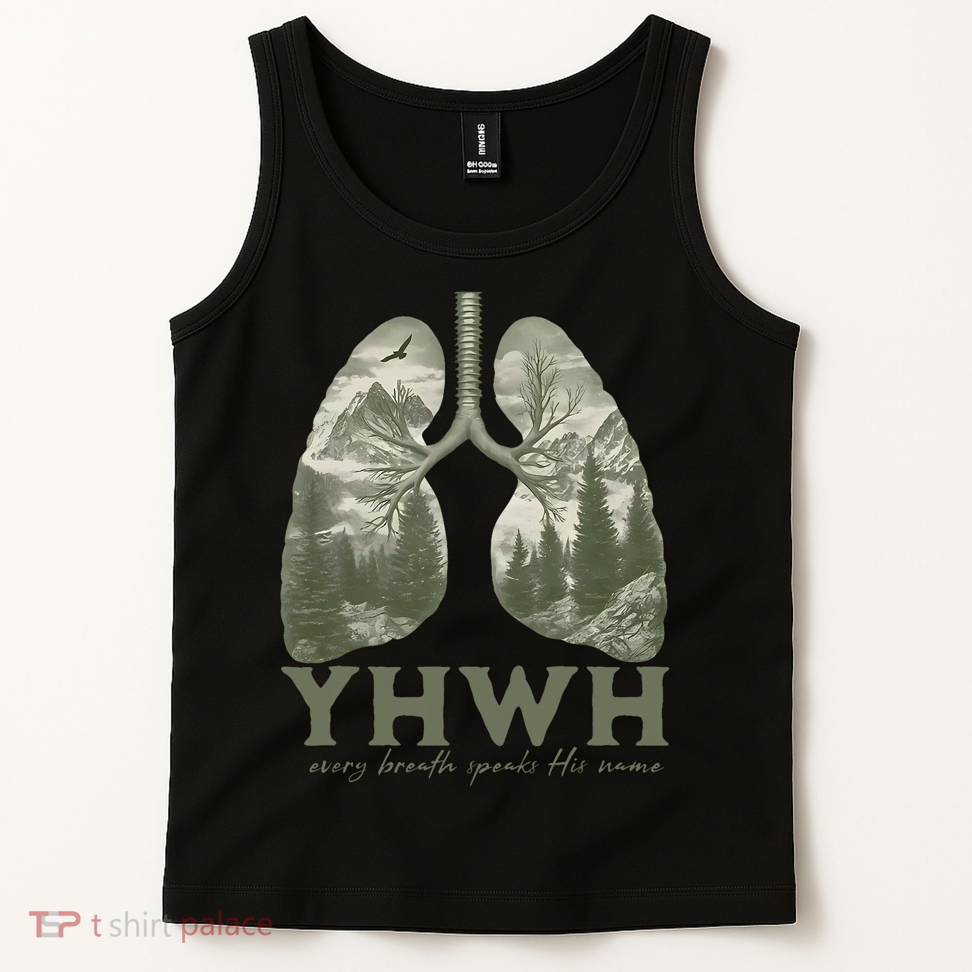 Yhwh Every Breath Speaks His Name Tank Top