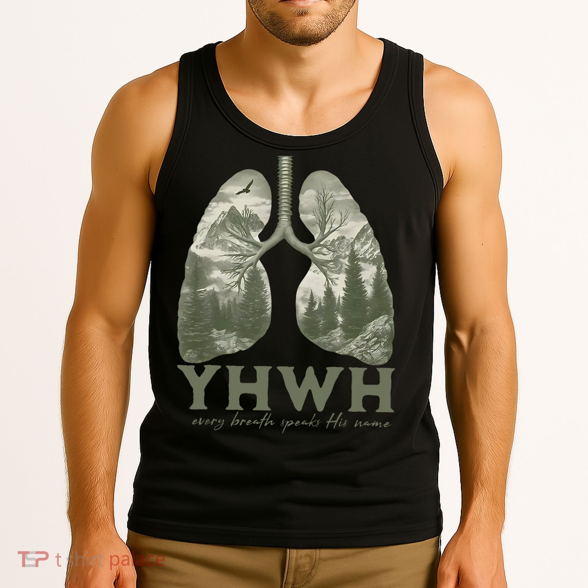 Yhwh Every Breath Speaks His Name Tank Top