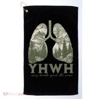 Yhwh Every Breath Speaks His Name Golf Towel thumb 0
