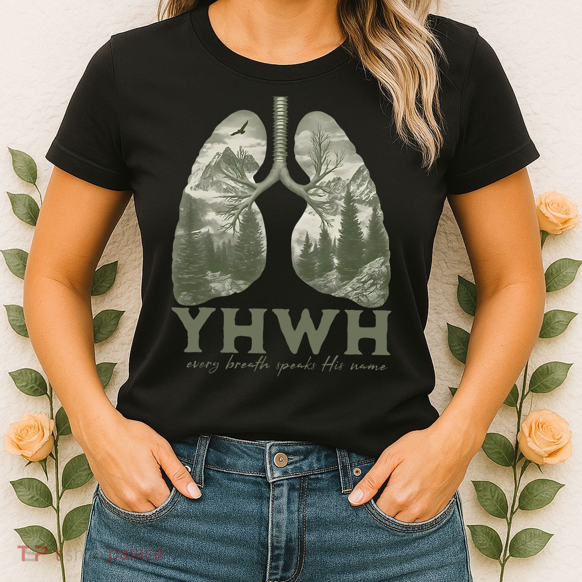 Yhwh Every Breath Speaks His Name Women's T-Shirt