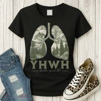 Yhwh Every Breath Speaks His Name Women's T-Shirt thumb 3