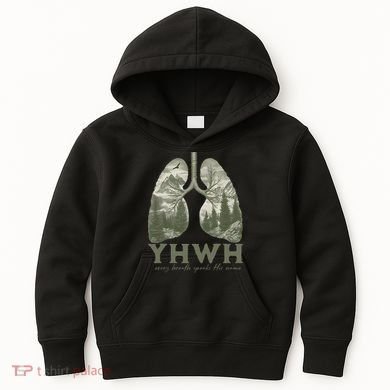 Yhwh Every Breath Speaks His Name Kids Hoodie