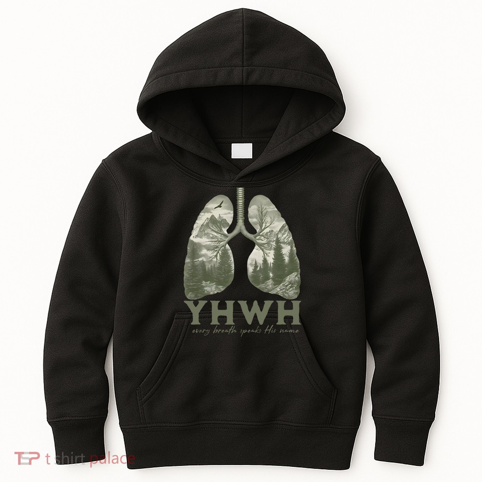 Yhwh Every Breath Speaks His Name Kids Hoodie