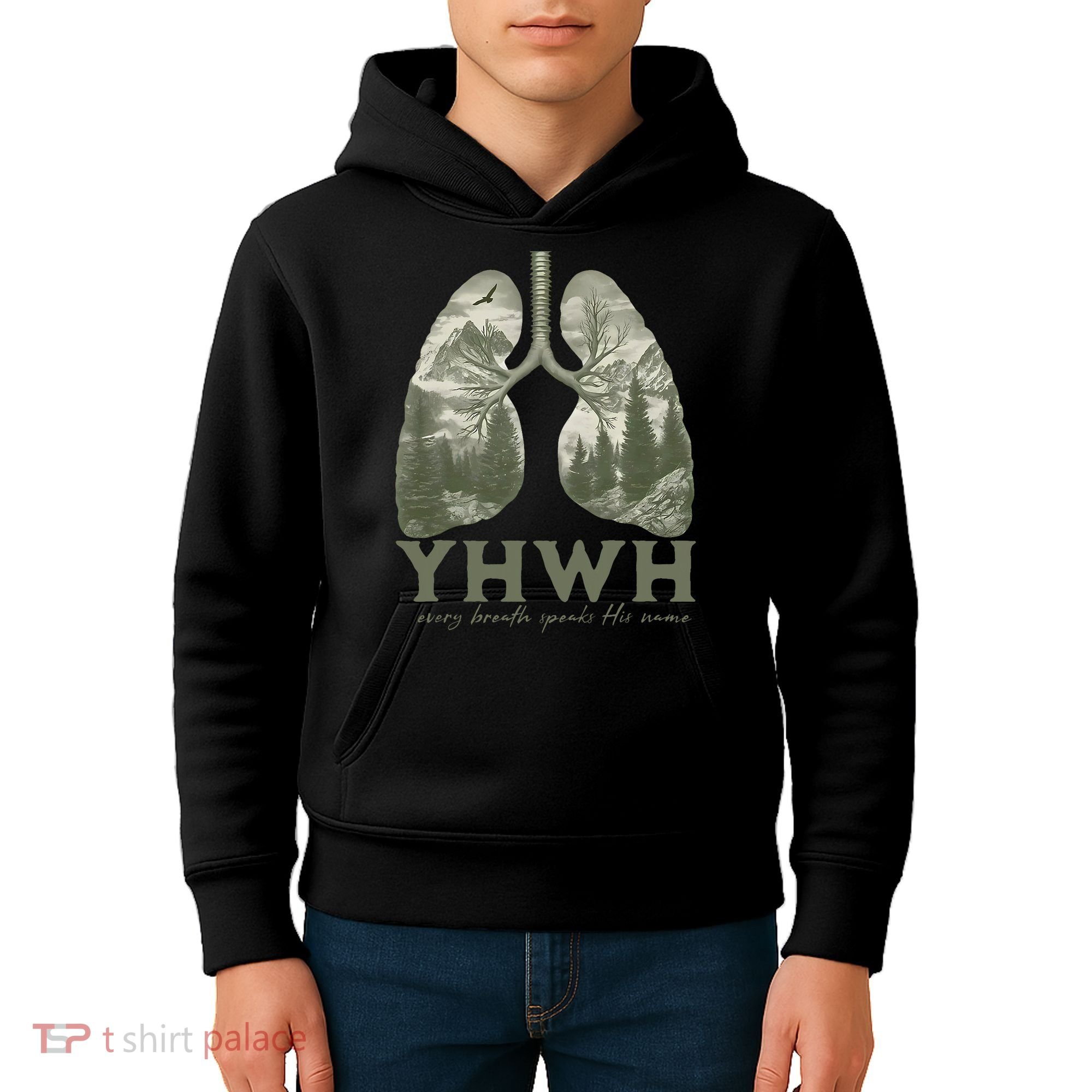 Yhwh Every Breath Speaks His Name Kids Hoodie