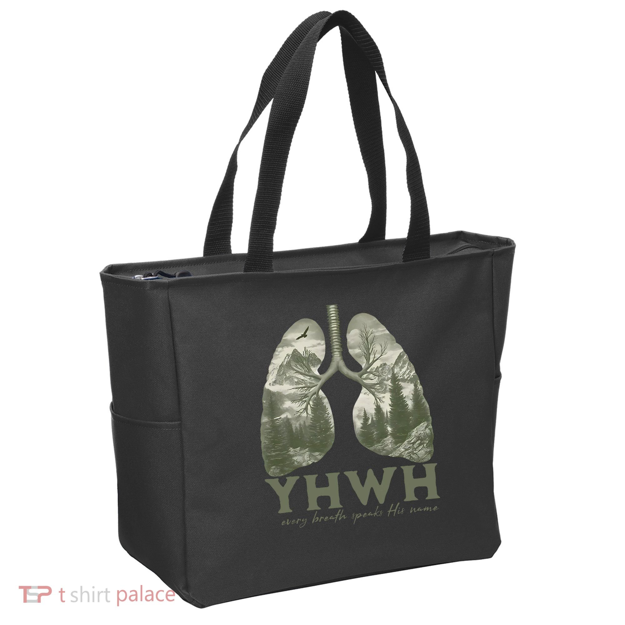 Yhwh Every Breath Speaks His Name Tote Bag