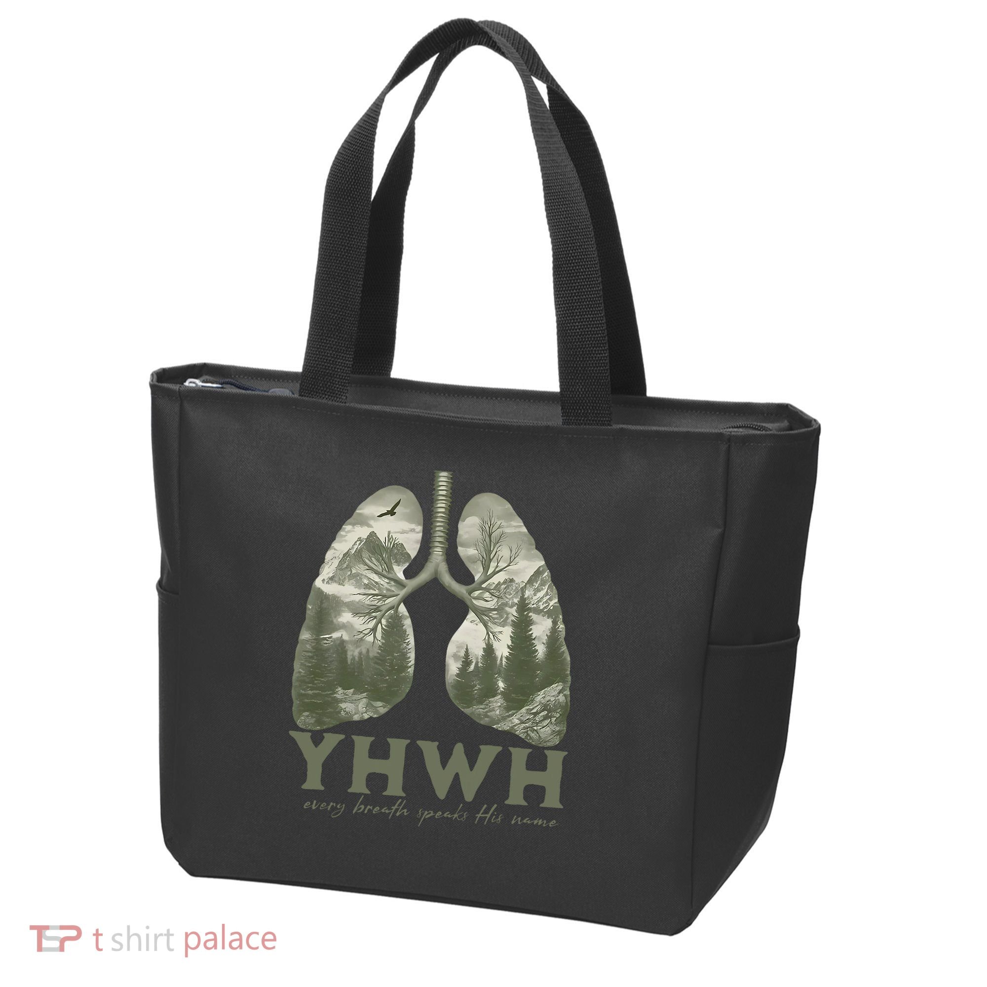 Yhwh Every Breath Speaks His Name Tote Bag
