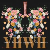 Yhwh Every Breath Speaks His Name Floral Lungs Christian Sweatshirt thumb 3