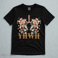 Yhwh Every Breath Speaks His Name Floral Lungs Christian T-Shirt thumb 5