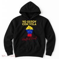 Yo Estoy Con Venezuela Hasta El Final Venezuela Libre Fist Hoodie thumb 0