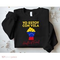 Yo Estoy Con Venezuela Hasta El Final Venezuela Libre Fist Sweatshirt thumb 2