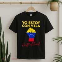 Yo Estoy Con Venezuela Hasta El Final Venezuela Libre Fist T-Shirt thumb 2